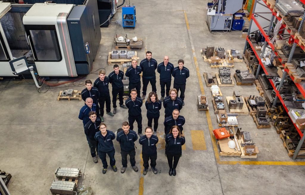 Il team Giussani Stampi